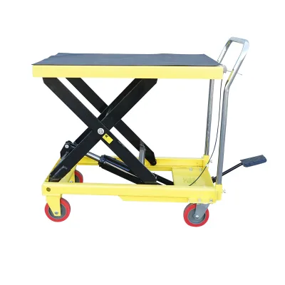 Tavolo da lavoro idraulico mobile 240-750mm, carico massimo 300Kg (forbici) - immagine 2