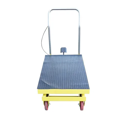 Tavolo da lavoro idraulico mobile 240-750mm, carico massimo 300Kg (forbici) - immagine 5