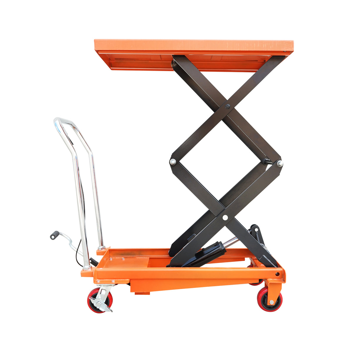 Tavolo da lavoro idraulico mobile 350 Kg altezza 1300 mm (forbici) - immagine 4