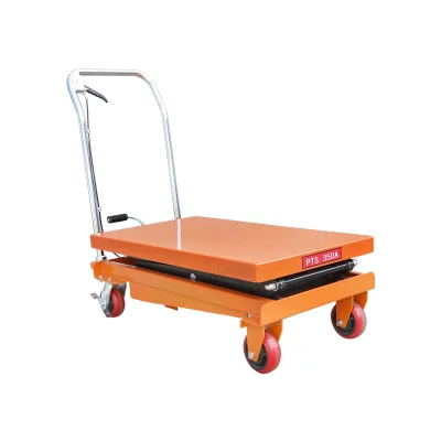 Tavolo da lavoro idraulico mobile 350 Kg altezza 1300 mm (forbici) - immagine 3