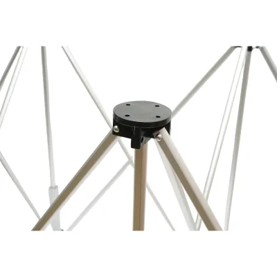 Tavolo da lavoro pieghevole a fisarmonica con 10 gambe, struttura in alluminio 226x61x72cm - immagine 6