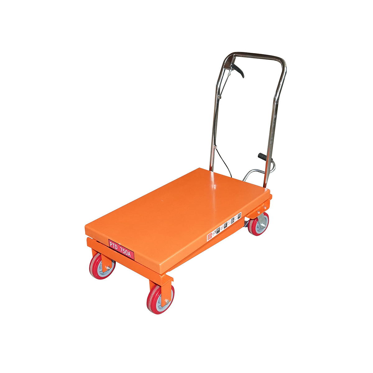 Tavolo di lavoro idraulico mobile 370-1000mm, carico massimo 750Kg - immagine 3