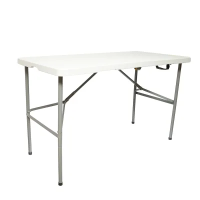 Tavolo pieghevole da giardino con maniglia 122x61x74 cm - immagine 3