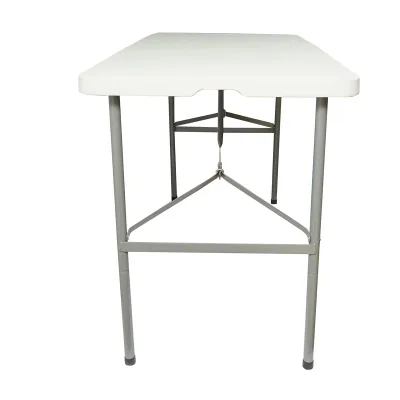 Tavolo pieghevole da giardino con maniglia 122x61x74 cm - immagine 4