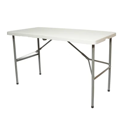 Tavolo pieghevole da giardino con maniglia 122x61x74 cm - immagine 2