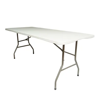 Tavolo pieghevole da giardino con maniglia 180x74x74 cm - immagine 2