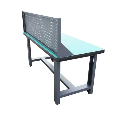 Tavolo, banco da lavoro per officina con pannello forato 1800x750x800+450mm - immagine 5