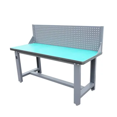 Tavolo, banco da lavoro per officina con pannello forato 1800x750x800+450mm - immagine 2