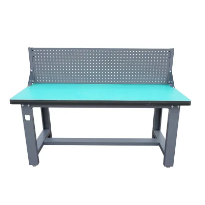 Tavolo, banco da lavoro per officina con pannello forato 1800x750x800+450mm - immagine 3