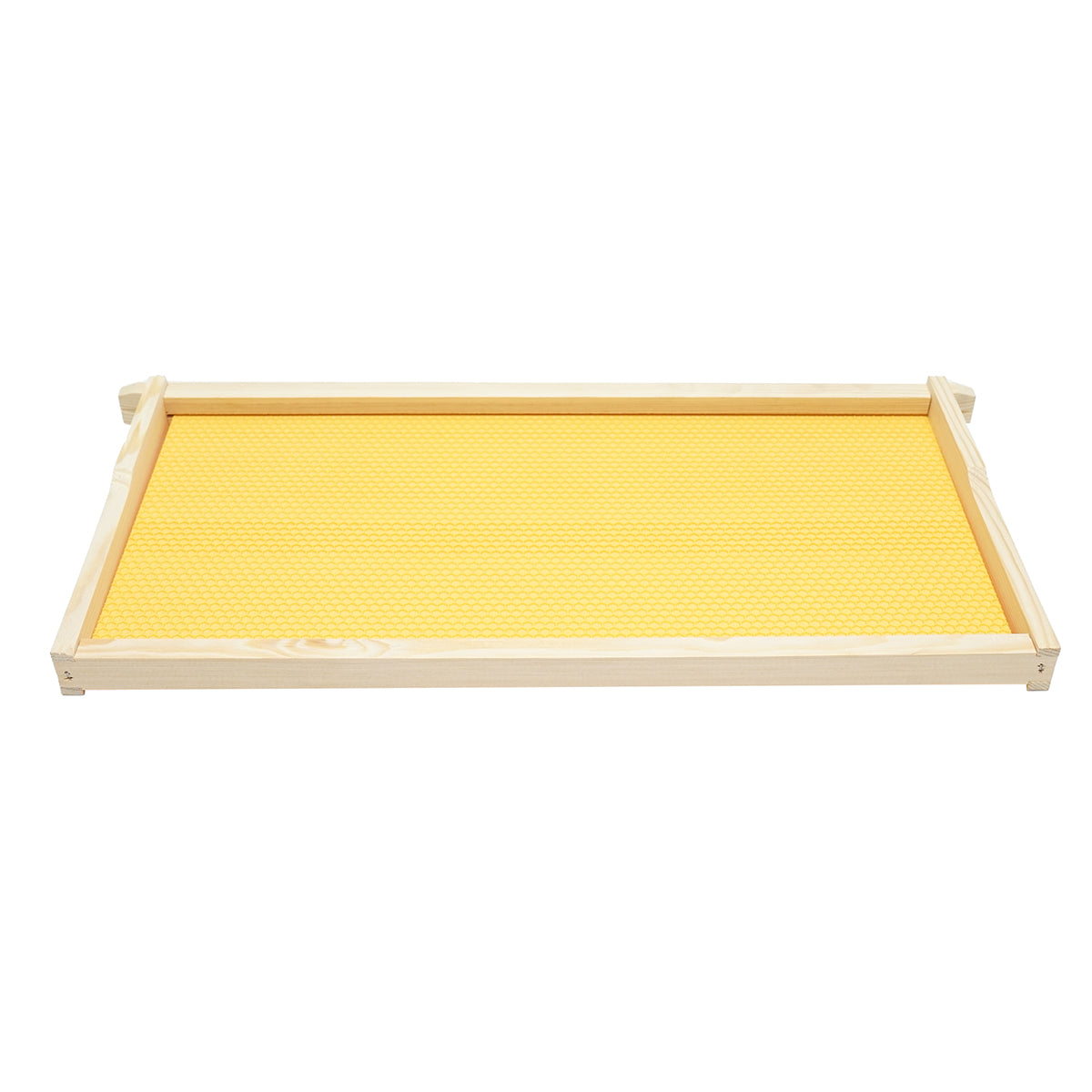 Telaio per arnia in legno con favo in plastica tipo Dadant, dimensioni 483x448x232 mm - immagine 2