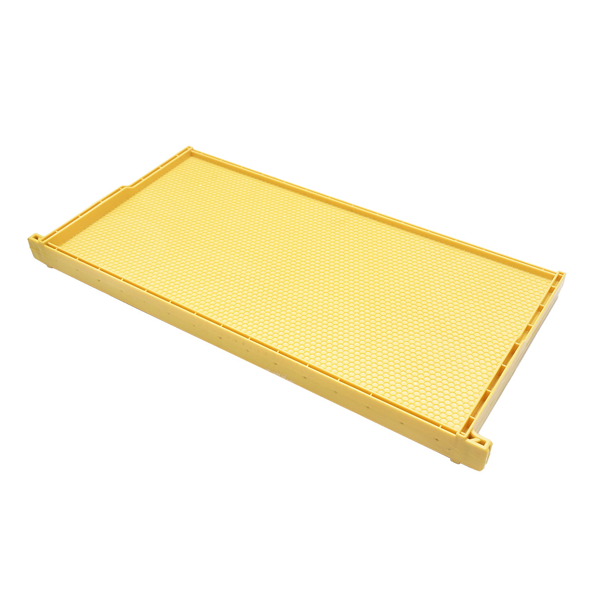 Telaio per arnia in plastica gialla, dimensioni 483x448x232 mm. - immagine 3