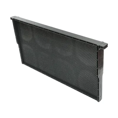 Telaio per arnia in plastica nera, dimensioni 483x448x232 mm - immagine 2