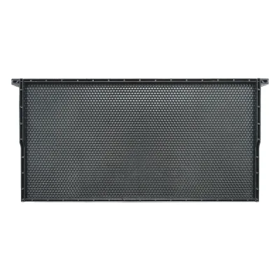 Telaio per arnia in plastica nera, dimensioni 483x448x232 mm