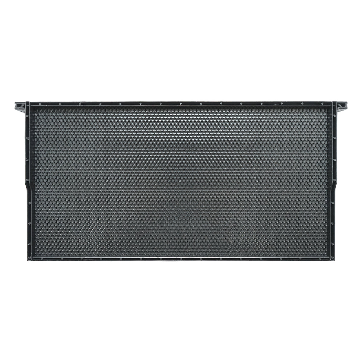 Telaio per arnia in plastica nera, dimensioni 483x448x232 mm