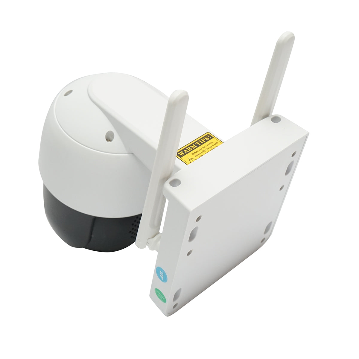Telecamera di sorveglianza 4 MP con pannello solare da 7.6W, batteria 18650, WIFI con scheda SIM 4G, rotazione 360° PTZ, sensore di movimento, rilevamento umano PIR, memoria da 64 GB e applicazione iCSee - immagine 4