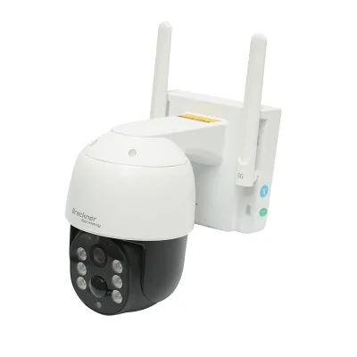 Telecamera di sorveglianza 4 MP con pannello solare da 7.6W, batteria 18650, WIFI con scheda SIM 4G, rotazione 360° PTZ, sensore di movimento, rilevamento umano PIR, memoria da 64 GB e applicazione iCSee - immagine 3
