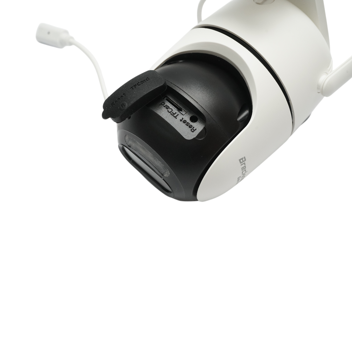 Telecamera di sorveglianza a doppia lente da 4 MP, Wi-Fi P2P a 2,4 GHz, PTZ a 360 gradi, sirena, rilevamento umano tramite IA e applicazione iCSee. - immagine 6