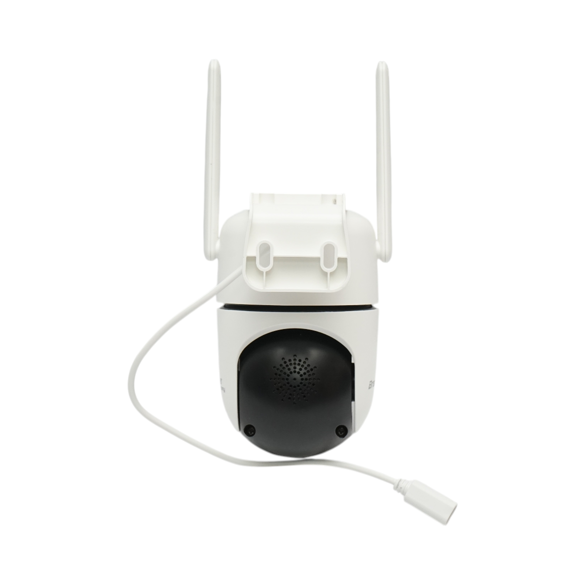 Telecamera di sorveglianza a doppia lente da 4 MP, Wi-Fi P2P a 2,4 GHz, PTZ a 360 gradi, sirena, rilevamento umano tramite IA e applicazione iCSee. - immagine 2