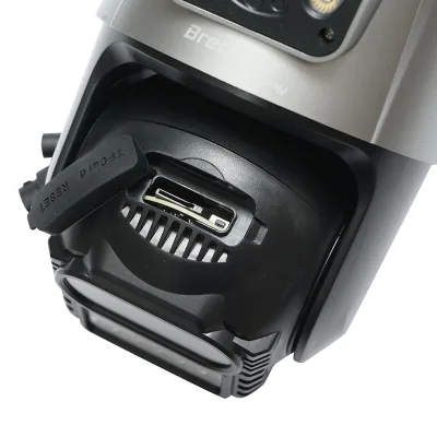 Telecamera di sorveglianza con 3 lenti, 2 obiettivi da 9 MP, P2P WIFI 2.4GHz, PTZ con sensore di movimento, sirena, rilevamento umano e applicazione iCSee - immagine 6