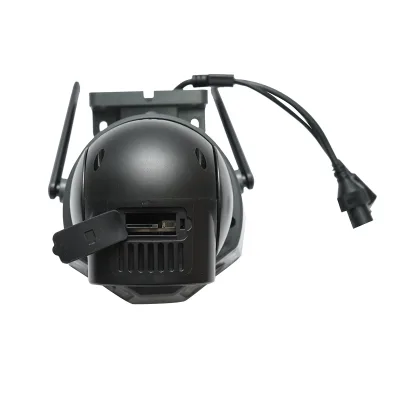 Telecamera di sorveglianza con 3 lenti, 3 obiettivi da 6 MP, WIFI 2.4GHz, rotazione a 360 gradi PTZ con sensore di movimento, allarme, rilevamento umano e applicazione IPC360 Home - immagine 5