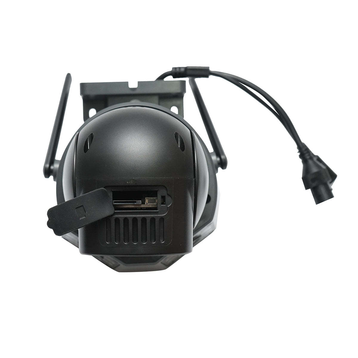 Telecamera di sorveglianza con 3 lenti, 3 obiettivi da 6 MP, WIFI 2.4GHz, rotazione a 360 gradi PTZ con sensore di movimento, allarme, rilevamento umano e applicazione IPC360 Home - immagine 5