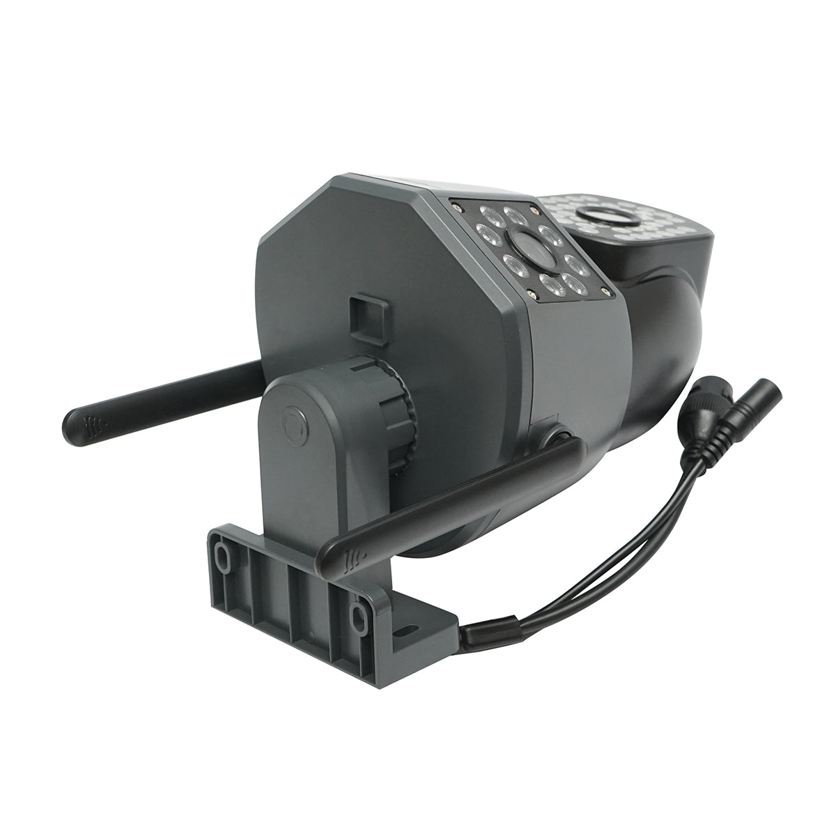 Telecamera di sorveglianza con 3 lenti, 3 obiettivi da 6 MP, WIFI 2.4GHz, rotazione a 360 gradi PTZ con sensore di movimento, allarme, rilevamento umano e applicazione IPC360 Home - immagine 6