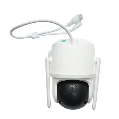 Telecamera di sorveglianza con 3 lenti, 3 obiettivi da 8 MP, 2 CPU dual control, P2P WIFI 2.4G, PTZ con sensore di movimento, allarme, visione notturna, rilevamento umano AI e applicazione iCSee - immagine 4