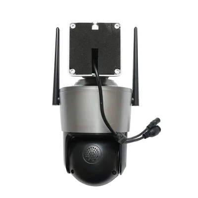 Telecamera di sorveglianza con 3 lenti, 3 obiettivi da 8 MP, 2 CPU dual control, P2P WIFI 2.4G, PTZ con sensore di movimento, allarme, visione notturna, rilevamento umano AI e applicazione iCSee - immagine 4