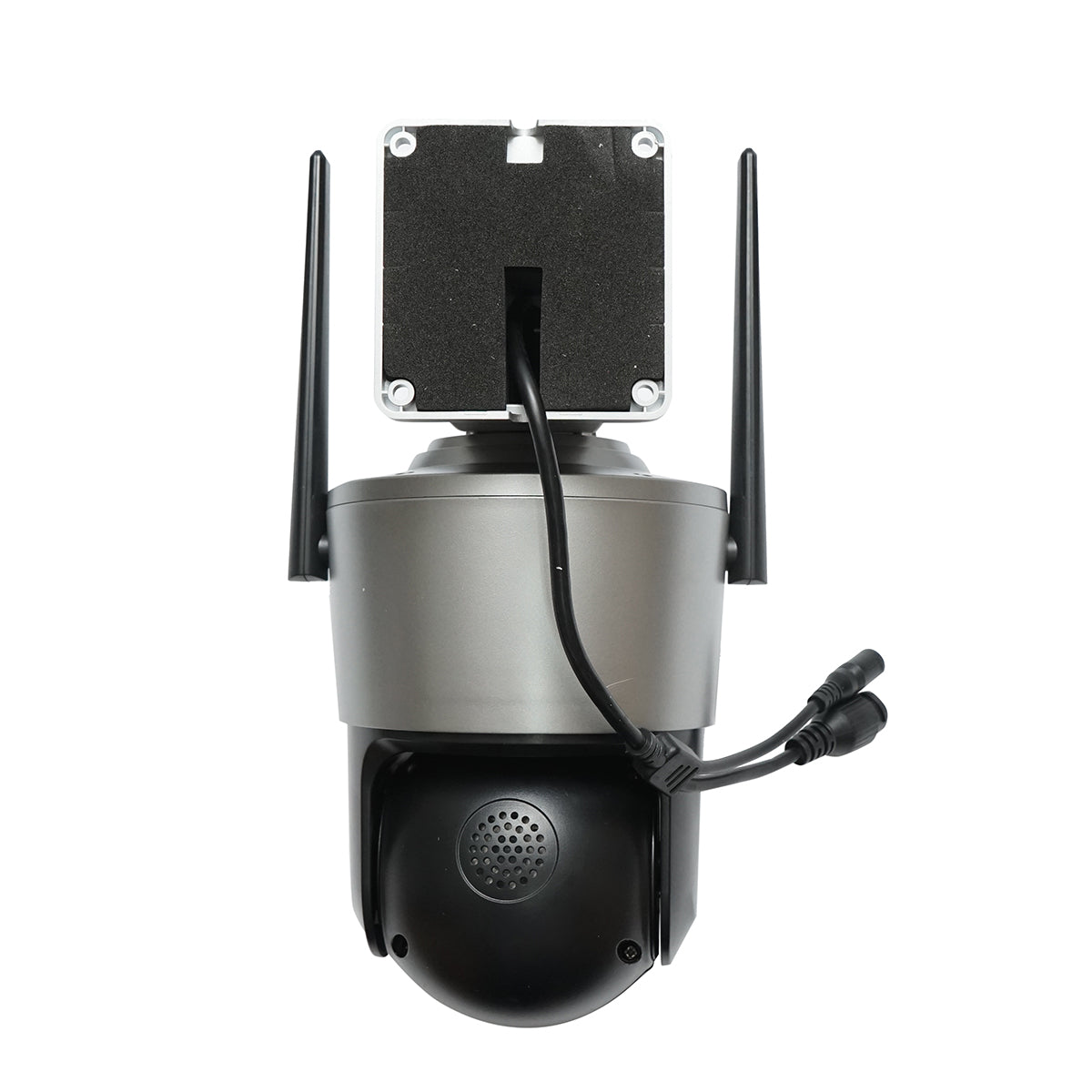 Telecamera di sorveglianza con 3 lenti, 3 obiettivi da 8 MP, 2 CPU dual control, P2P WIFI 2.4G, PTZ con sensore di movimento, allarme, visione notturna, rilevamento umano AI e applicazione iCSee - immagine 4