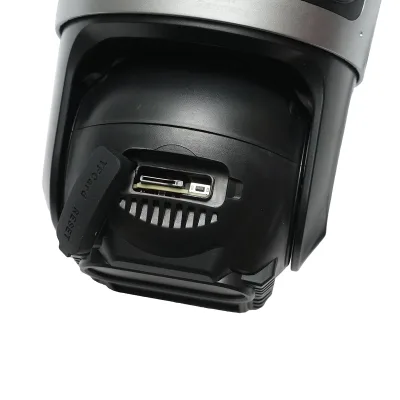 Telecamera di sorveglianza con 3 lenti, 3 obiettivi da 8 MP, 2 CPU dual control, P2P WIFI 2.4G, PTZ con sensore di movimento, allarme, visione notturna, rilevamento umano AI e applicazione iCSee - immagine 5