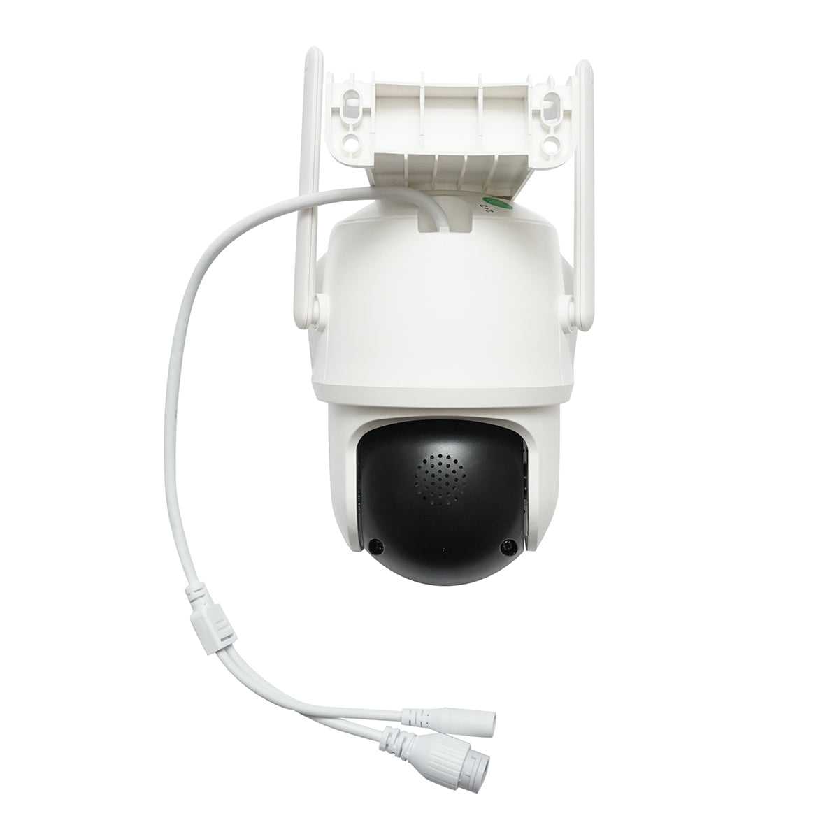 Telecamera di sorveglianza con 4 lenti, 3 obiettivi da 12 MP, 2 CPU dual control, P2P WIFI 2.4GHz, PTZ con sensore di movimento, visione notturna a colori, rilevamento umano AI e applicazione iCSee - immagine 4