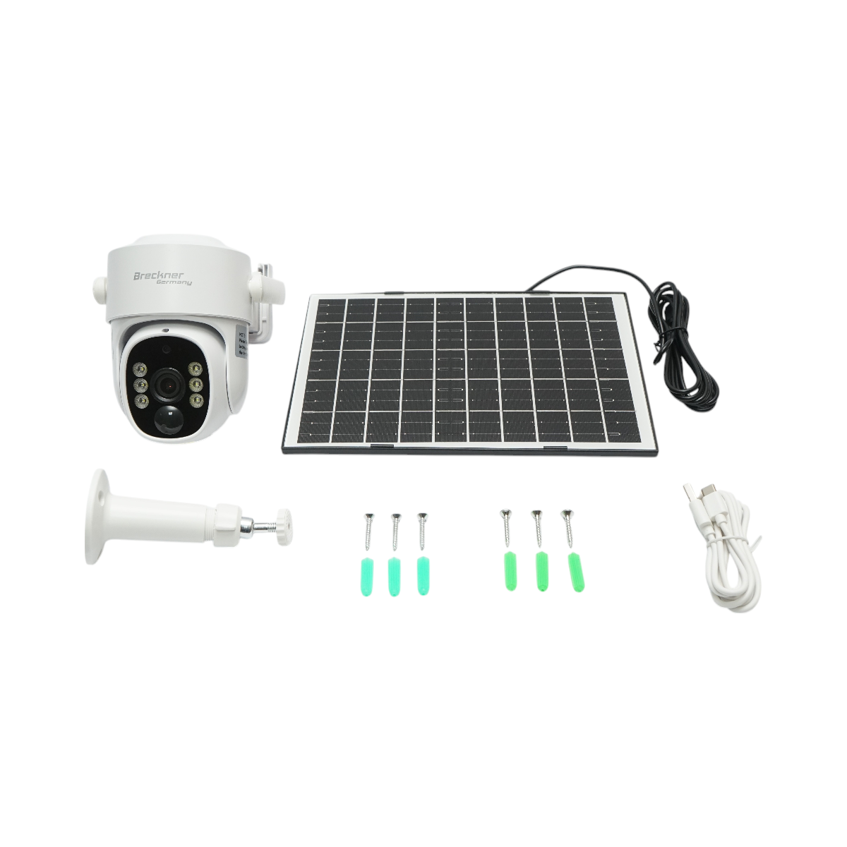 Telecamera di sorveglianza con lente doppia 3 MP, 4G, WIFI 2.4 GHz, pannello solare, batteria da 9.000 mAh, controllo PTZ, rilevamento umano PIR, visione notturna e applicazione Ubox - immagine 3