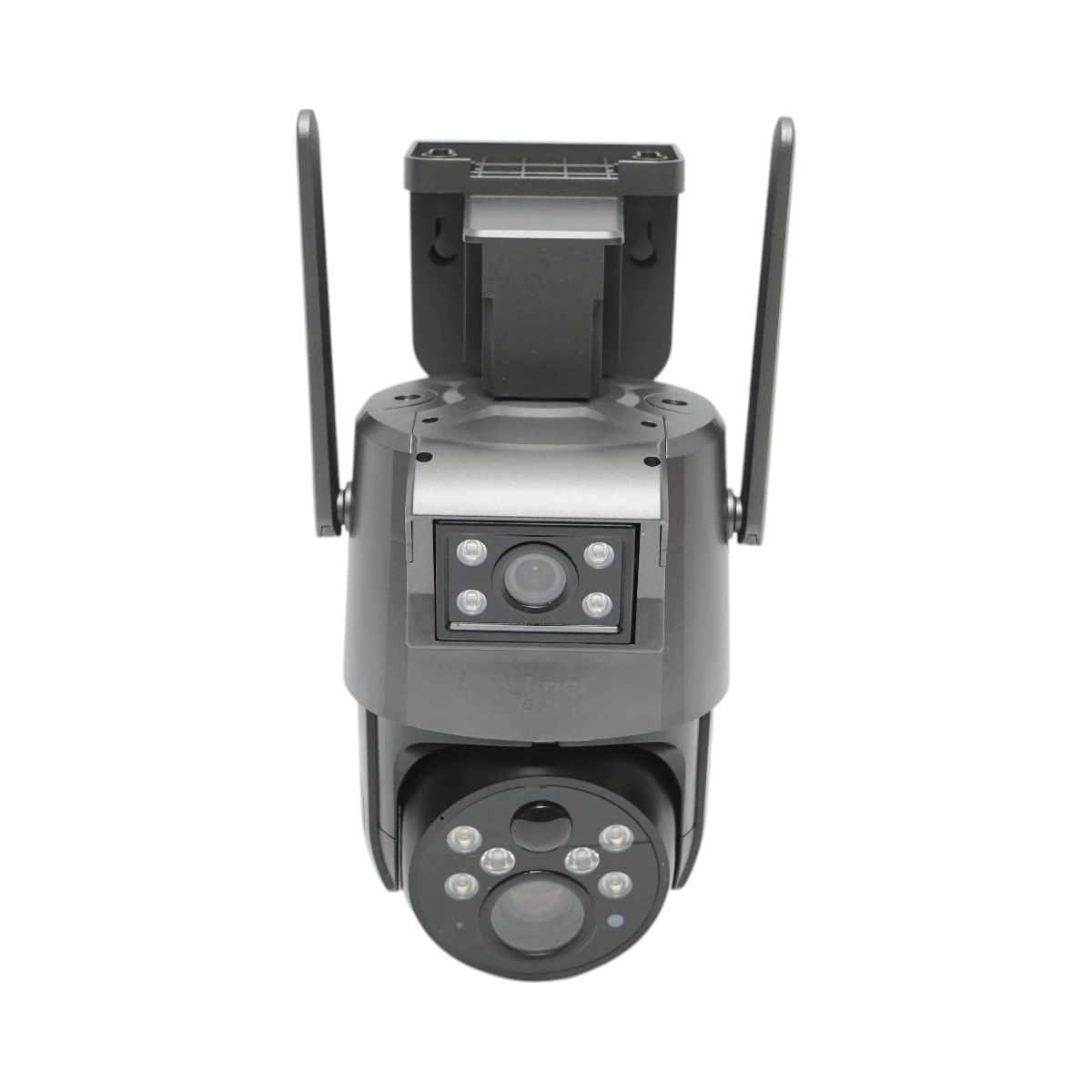 Telecamera di sorveglianza con lente doppia 6 MP, 4G, WIFI 2.4 GHz, pannello solare, batteria da 10.000 mAh, controllo PTZ a 360°, rilevamento umano PIR, visione notturna e applicazione Ubox - immagine 3