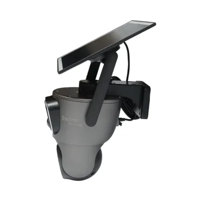 Telecamera di sorveglianza con lente doppia 6 MP, 4G, WIFI 2.4 GHz, pannello solare, batteria da 13.500 mAh, controllo PTZ, sensore di movimento, rilevamento umano PIR, visione notturna IR intelligente e applicazione Ubox - immagine 4