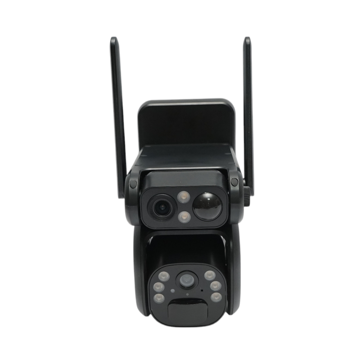 Telecamera di sorveglianza con lente doppia 6 MP, 4G, WIFI 2.4 GHz, pannello solare, batteria da 9.000 mAh, controllo PTZ, sensore di movimento, rilevamento umano PIR, visione notturna e applicazione Ubox - immagine 2