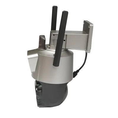 Telecamera di sorveglianza con lente doppia 6 MP, P2P WIFI 2.4G, rotazione a 360 gradi PTZ con sensore di movimento, sirena, rilevamento umano e applicazione iCSee - immagine 3