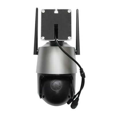 Telecamera di sorveglianza con lente doppia 6 MP, P2P WIFI 2.4G, rotazione a 360 gradi PTZ con sensore di movimento, sirena, rilevamento umano e applicazione iCSee - immagine 4