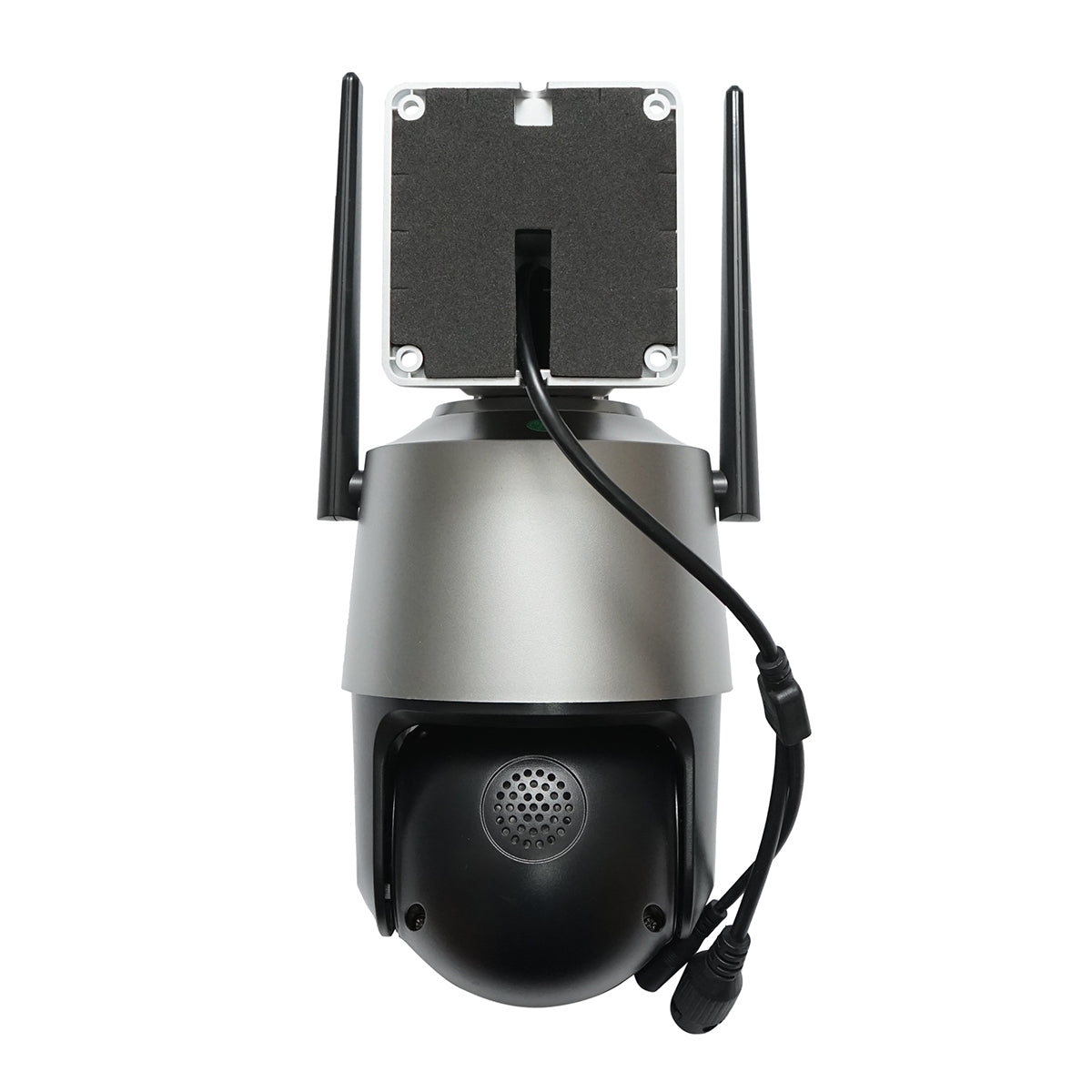 Telecamera di sorveglianza con lente doppia 6 MP, P2P WIFI 2.4G, rotazione a 360 gradi PTZ con sensore di movimento, sirena, rilevamento umano e applicazione iCSee - immagine 4
