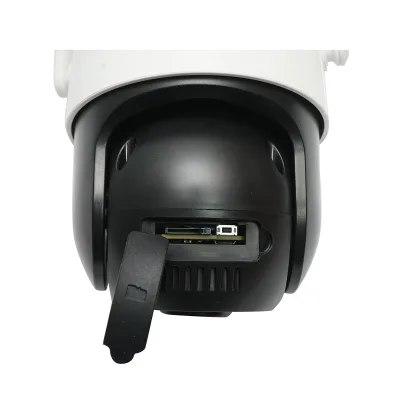 Telecamera di sorveglianza con lente doppia 6 MP, P2P WIFI 2.4GHz, rotazione 360° PTZ, sensore di movimento, sirena, rilevamento umano e applicazione iCSee - immagine 5