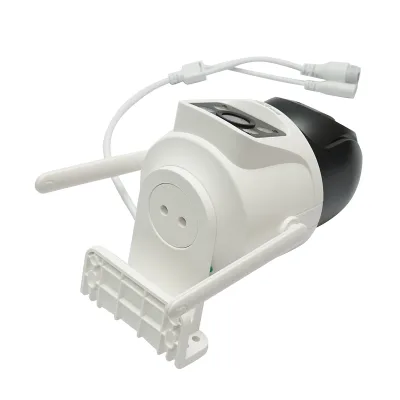 Telecamera di sorveglianza con lente doppia 6 MP, P2P WIFI 2.4GHz, rotazione 360° PTZ, sensore di movimento, sirena, rilevamento umano e applicazione iCSee - immagine 6