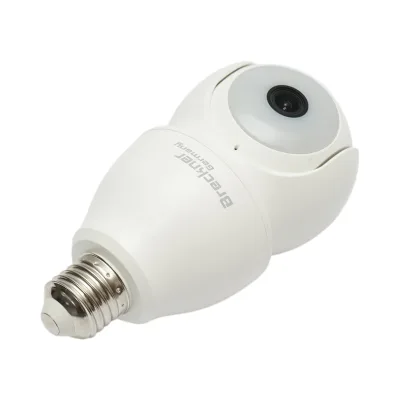 Telecamera di sorveglianza intelligente da 2 MP, attacco E27, Wi-Fi 2,4 GHz, PTZ a 360 gradi, allarme, sensore di movimento, rilevamento umano tramite IA e applicazione iCSee - immagine 4