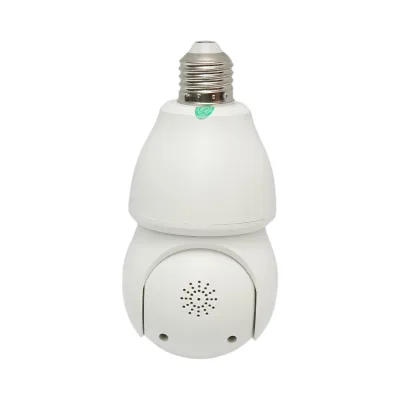 Telecamera di sorveglianza intelligente da 2 MP, attacco E27, Wi-Fi 2,4 GHz, PTZ a 360 gradi, allarme, sensore di movimento, rilevamento umano tramite IA e applicazione iCSee - immagine 3