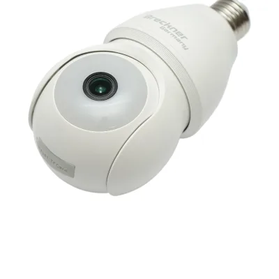 Telecamera di sorveglianza intelligente da 2 MP, attacco E27, Wi-Fi 2,4 GHz, PTZ a 360 gradi, allarme, sensore di movimento, rilevamento umano tramite IA e applicazione iCSee - immagine 5