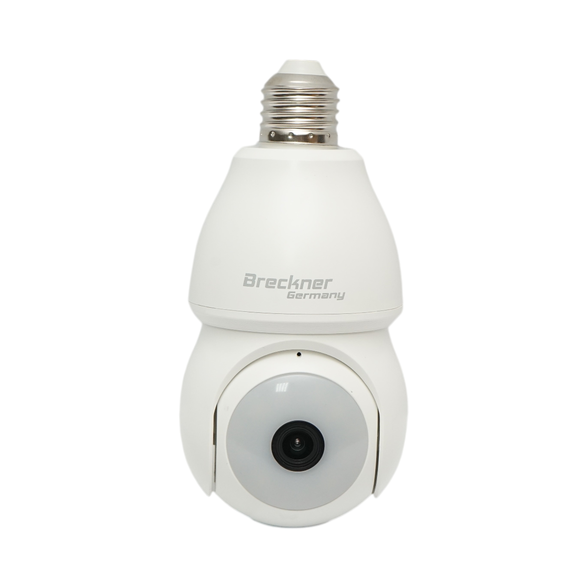 Telecamera di sorveglianza intelligente da 2 MP, attacco E27, Wi-Fi 2,4 GHz, PTZ a 360 gradi, allarme, sensore di movimento, rilevamento umano tramite IA e applicazione iCSee