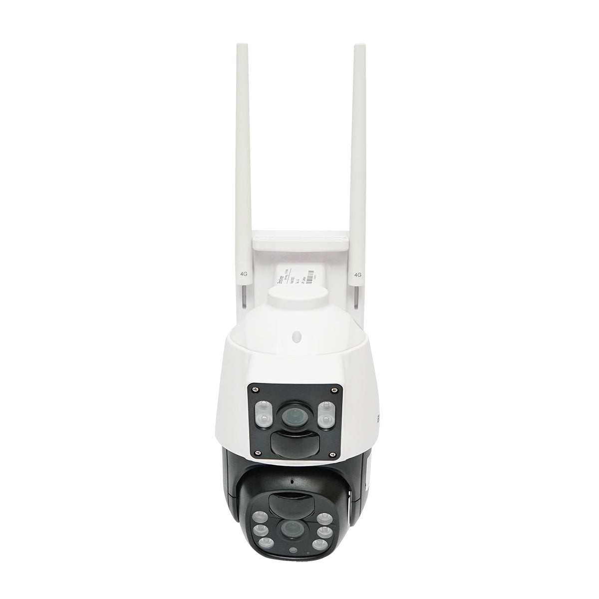 Telecamera di videosorveglianza 4G, girevole 24 ore su 24, 7 giorni su 7, 2 obiettivi, completamente autonoma, ricarica con pannello solare, PTZ, 1080P, PIR, IP66 - immagine 3