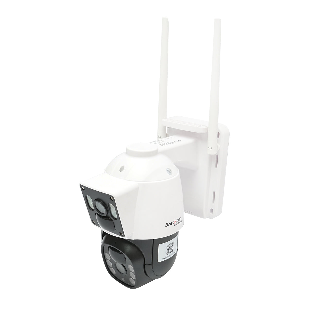 Telecamera di videosorveglianza 4G, girevole 24 ore su 24, 7 giorni su 7, 2 obiettivi, completamente autonoma, ricarica con pannello solare, PTZ, 1080P, PIR, IP66 - immagine 2