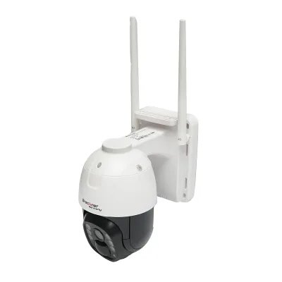 Telecamera di videosorveglianza 4G, rotante 24 ore su 24, 7 giorni su 7, completamente autonoma, ricarica con pannello solare, PTZ, 1080P, PIR, IP66 - immagine 3