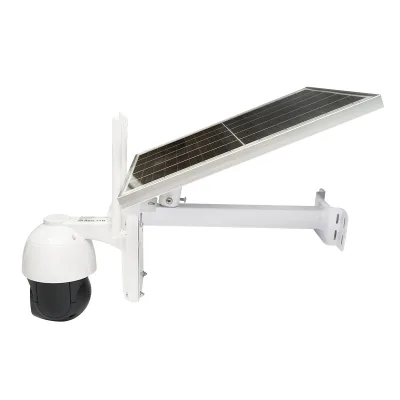 Telecamera di videosorveglianza 4G, rotante 24 ore su 24, 7 giorni su 7, completamente autonoma, ricarica con pannello solare, PTZ, 1080P, PIR, IP66 - immagine 2
