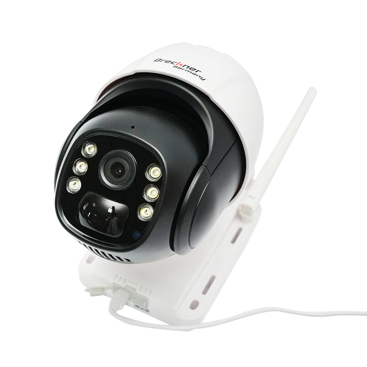 Telecamera di videosorveglianza 4G, rotante 24 ore su 24, 7 giorni su 7, completamente autonoma, ricarica con pannello solare, PTZ, 1080P, PIR, IP66 - immagine 3