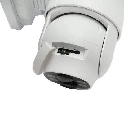 Telecamera di videosorveglianza 4MP, WIFI 4G rotante con pannello solare 5W, PTZ, 1080P, UBOX - immagine 5